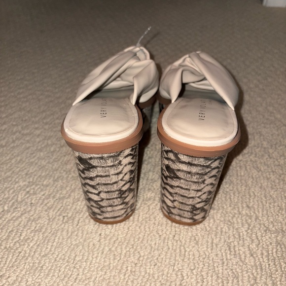 Very Volatile Cream Mules & Clogs - Picture 3 of 3